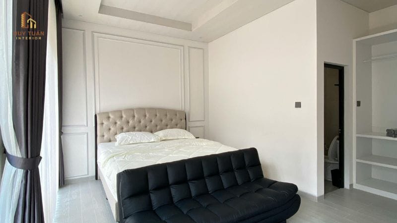 Thiết kế nội thất nhỏ gọn cho phòng ngủ có diện tích khiêm tốn