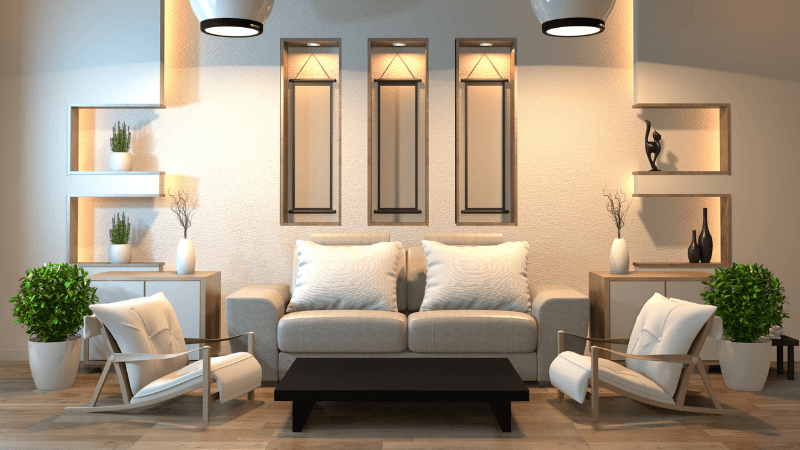 Cách chọn sofa trong Ý Tưởng Nội Thất Phòng Khách Đẹp 